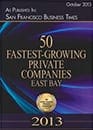 2013 East Bay’s 50 Fastest Growing Private Companies