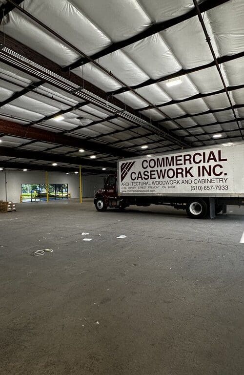 commercial casework new Sacramento, CA facility