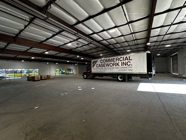 commercial casework new Sacramento, CA facility