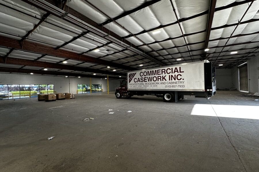 commercial casework new Sacramento, CA facility